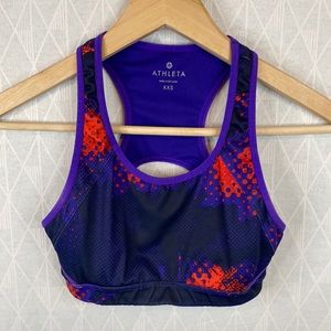 Athleta Multi Pixel Sports Bra